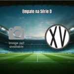 América RJ e XV de Piracicaba empatam em jogo eletrizante