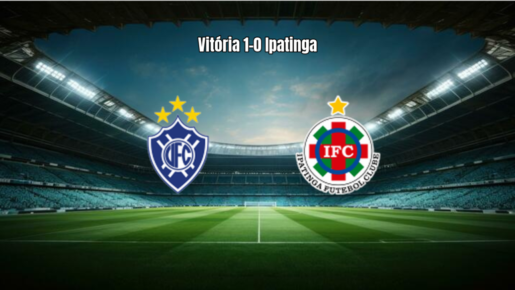 Vitória ES vence Ipatinga por 1 a 0 na Série D