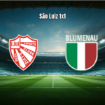 São Luiz 1x1 Blumenau: Análise do Empate na Série D