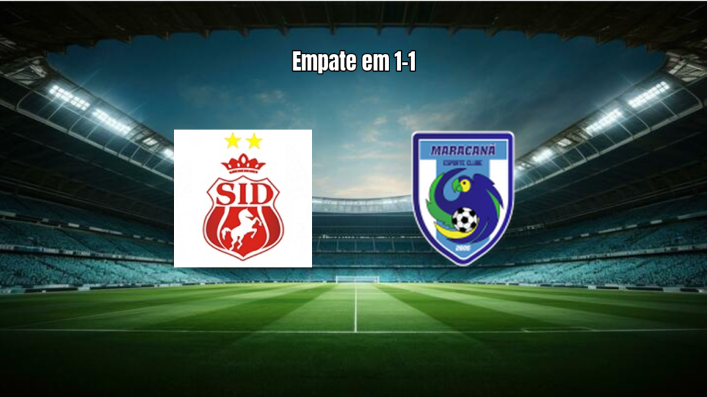 Imperatriz 1-1 Maracanã: Empate deixa decisão em aberto na Série D