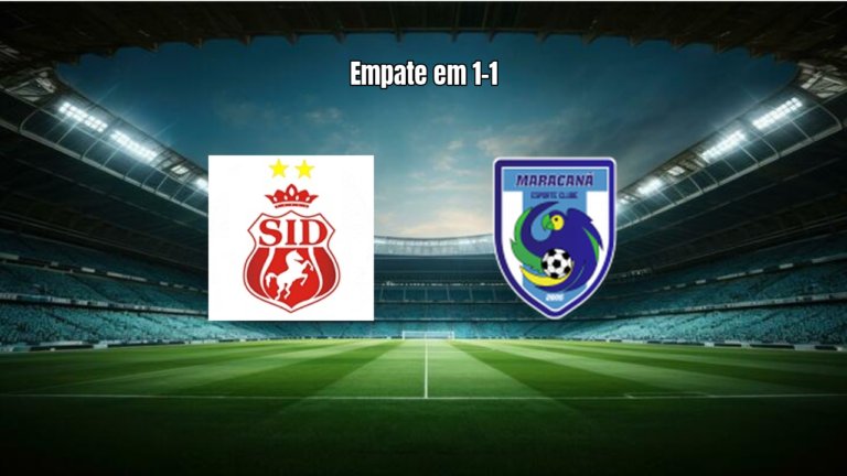 Imperatriz 1-1 Maracanã: Empate deixa decisão em aberto na Série D