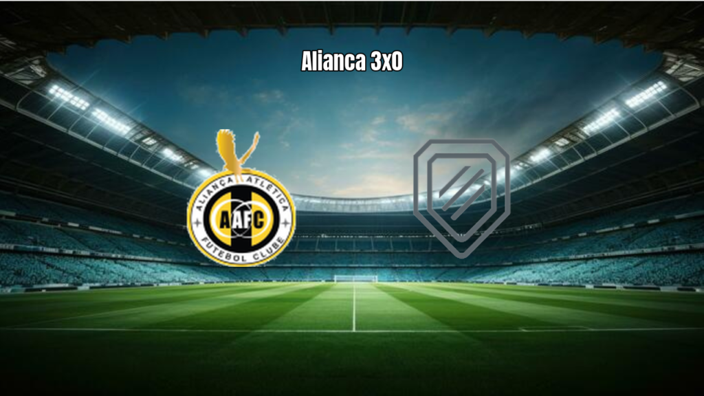 Alianca U20 domina Tiangua CE U20 e vence por 3 a 0