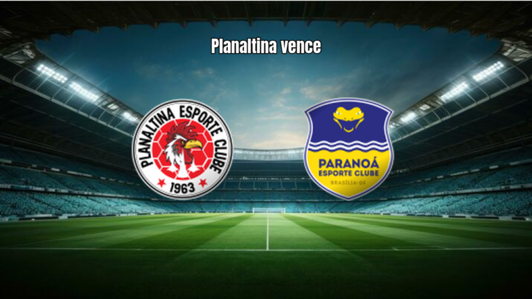 Planaltina DF U20 vence Paranoa U20 por 3 a 2 no Brasiliense