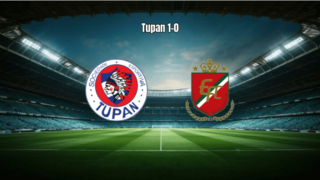 Tupan 1-0 Expressinho: vitória na 3ª rodada da Série B