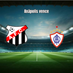 Anápolis domina e vence AO Itabaiana por 2 a 0 na Série C