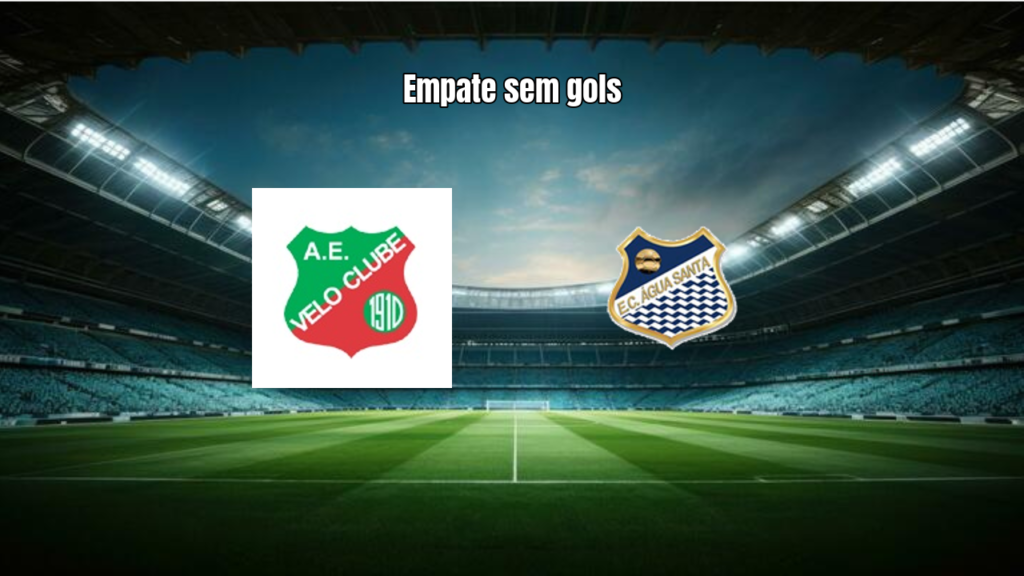 Velo Clube 0x0 Água Santa: Destaques do empate na Série D