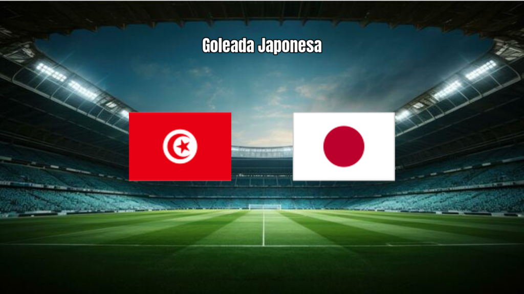 Japão goleia Tunísia por 4 a 0 e segue forte na Copa do Mundo