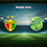 Brusque vence Floresta por 2 a 1 na 11ª rodada da Série C