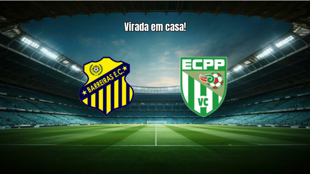 Barreiras FC vence Vitoria da Conquista por 2 a 1 pelo Baiano