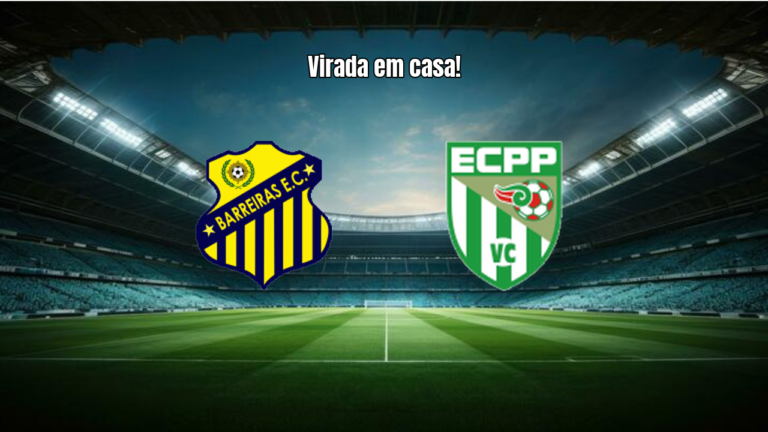 Barreiras FC vence Vitoria da Conquista por 2 a 1 pelo Baiano