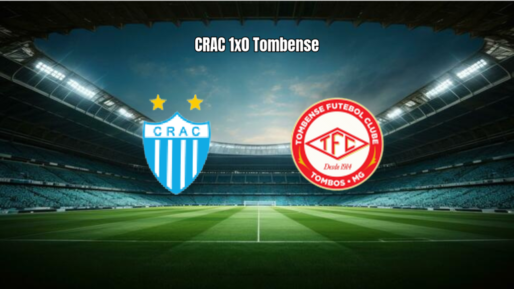 CRAC vence Tombense por 1 a 0 e avança na Série D