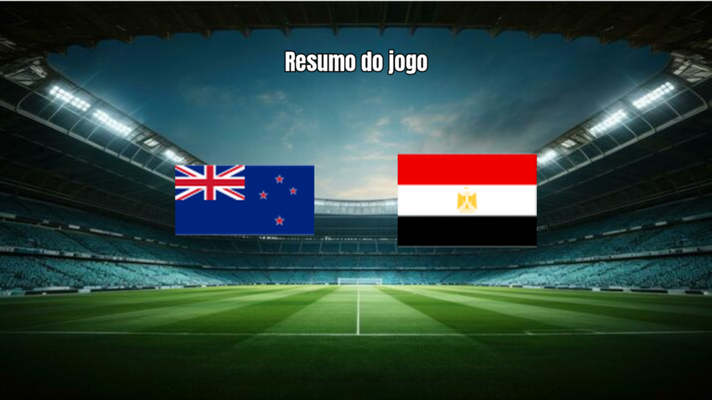 Egito vence Nova Zelândia por 3 a 1 na Copa do Mundo