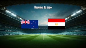 Egito vence Nova Zelândia por 3 a 1 na Copa do Mundo