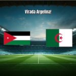 Jordânia 1x2 Argélia: Virada Argelina Garante Liderança