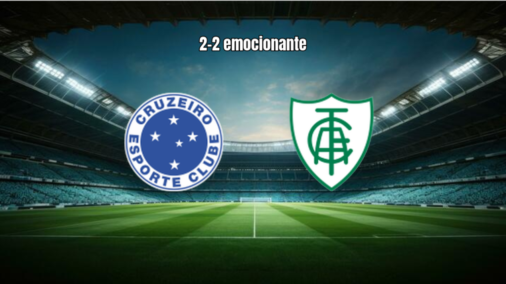 Cruzeiro U20 e América Mineiro empatam 2-2 eletrizante