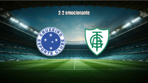 Cruzeiro U20 e América Mineiro empatam 2-2 eletrizante