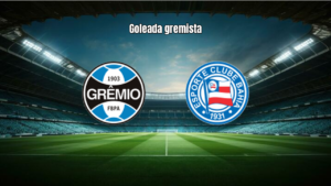 Grêmio U20 domina e vence Bahia U20 por 4 a 0