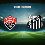 Santos U20 vira jogo e vence Vitória U20 por 2 a 1