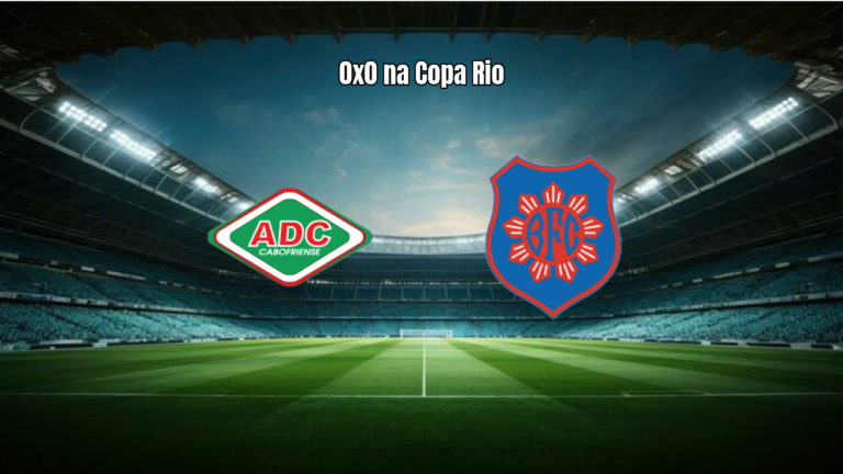 Cabofriense 0x0 Bonsucesso: Empate e Cartão na Copa Rio