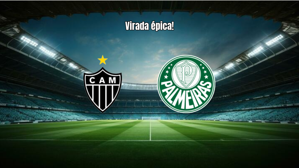 Palmeiras U17 vence Atlético Mineiro por 4 a 3