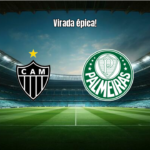 Palmeiras U17 vence Atlético Mineiro por 4 a 3