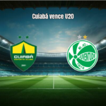 Cuiabá U20 vence Juventude U20 por 2 a 0 no Brasileiro U20