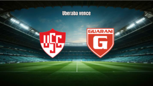 Uberaba vence Guarani MG por 2 a 1 na 6ª rodada