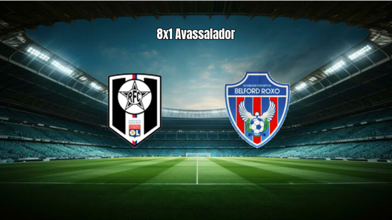 Resende 8x1 SE Belford Roxo: Goleada na Copa Rio