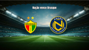 Brusque U20 2x4 Nação U20: Reação e Domínio no Catarinense