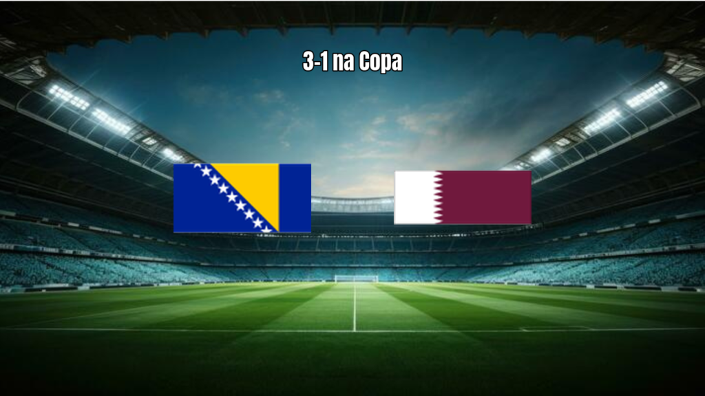 Bósnia e Herzegovina vence Qatar por 3 a 1 na Copa do Mundo