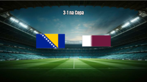 Bósnia e Herzegovina vence Qatar por 3 a 1 na Copa do Mundo