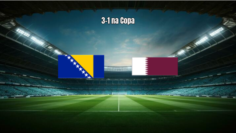Bósnia e Herzegovina vence Qatar por 3 a 1 na Copa do Mundo