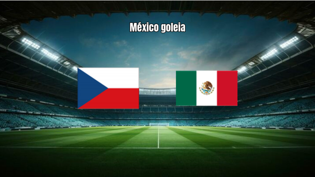 México goleia República Tcheca 3 a 0 na Copa 2026