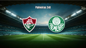 Palmeiras U20 goleia Fluminense U20 por 3 a 0 no Brasileirão