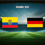 Ecuador vira sobre Alemanha e conquista vitória por 2 a 1