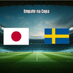 Japão e Suécia empatam 1 a 1 na Copa do Mundo 2026