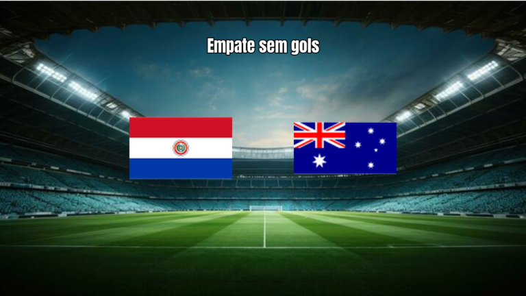 Paraguai e Austrália empatam sem gols na Copa do Mundo