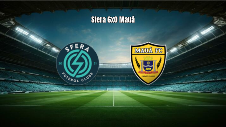 Sfera U20 atropela Mauá U20: 6 a 0 no Paulista Sub-20