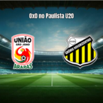 União São João U20 0x0 Novorizontino U20: Destaques do Jogo