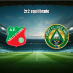 Velo Clube U20 e Aguai U20 empatam em 2 a 2 no Paulista Sub-20