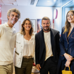 Guga, Beckham e Sharapova juntos em evento em Roland Garros