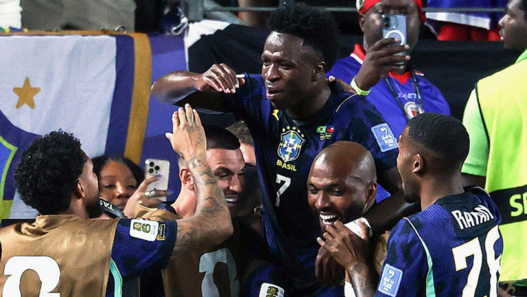 Brasil vence Haiti por 3 a 0 com show de Vinícius Jr.