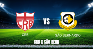 Onde assistir CRB x São Bernardo ao vivo: Palpite e horário (07/06/2026)