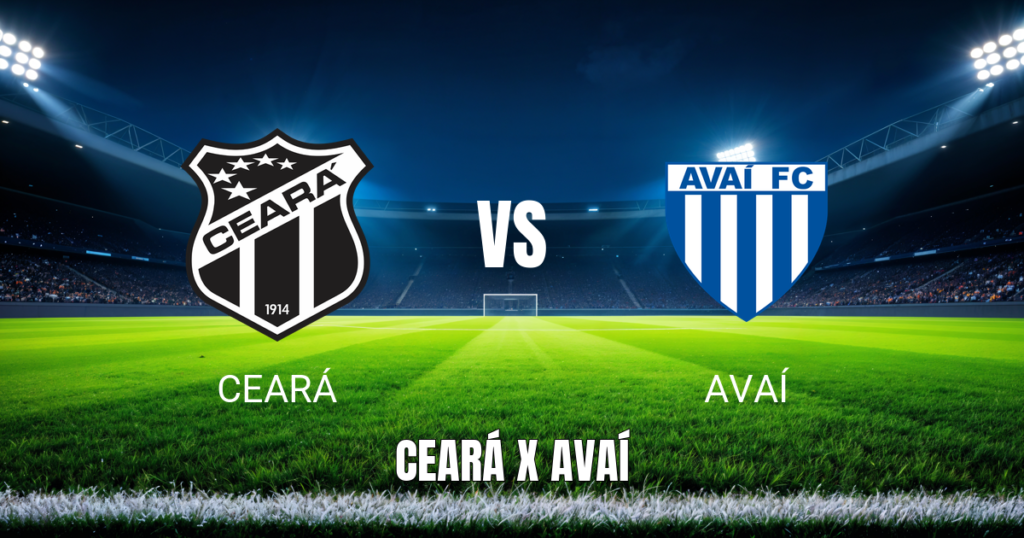 Onde assistir a Ceará x Avaí: Palpite e prováveis escalações para 10/06/2026
