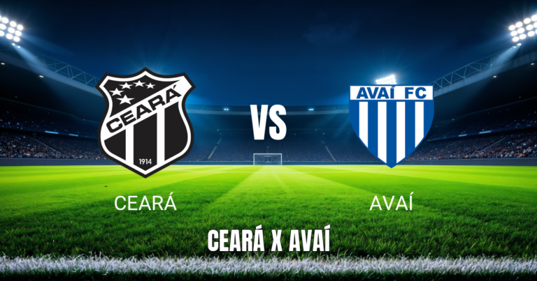 Onde assistir a Ceará x Avaí: Palpite e prováveis escalações para 10/06/2026