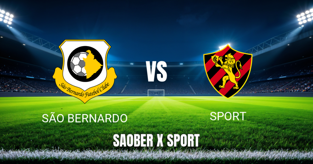 Onde assistir São Bernardo x Sport: Palpite 14/06/2026