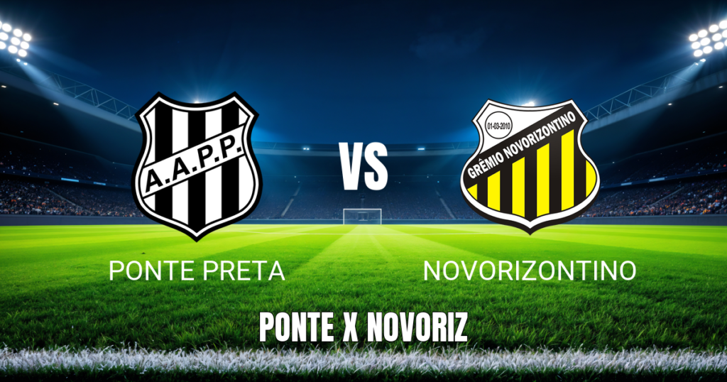 Onde Assistir Ponte Preta x Novorizontino ao Vivo - Palpite e Data 22/06/2026