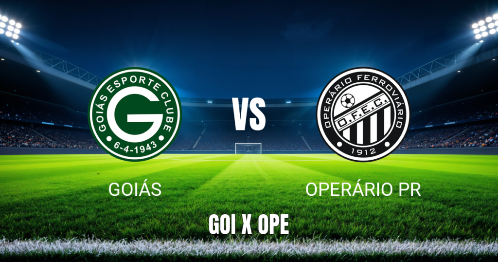 Onde assistir Goiás x Operário PR - Palpite para 21/06/2026