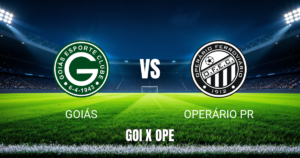 Onde assistir Goiás x Operário PR - Palpite para 21/06/2026