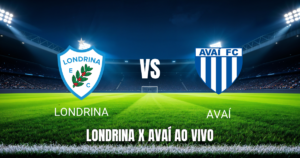 Onde assistir Londrina x Avaí ao vivo - Palpite para 15/06/2026